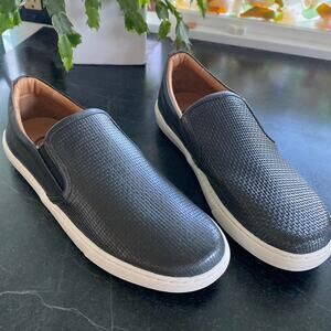 NEW Driver Club USA Genuine Leather Slip On Sneakers